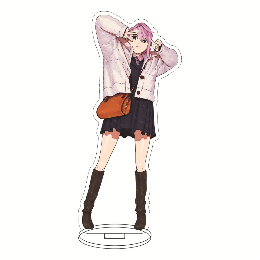 16CM Anime Dandadan Momo Ayase - Figma Stand Set ulasan dan harga