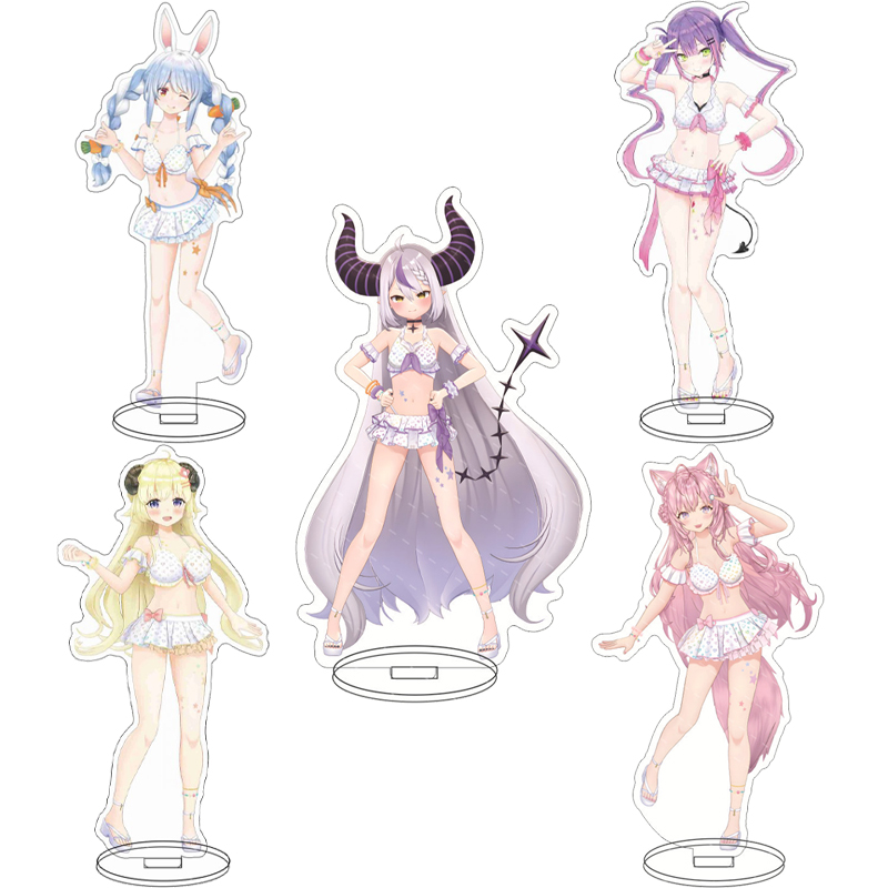 16CM Anime Hololive Shirakami  - Figma Stand Set ulasan dan harga