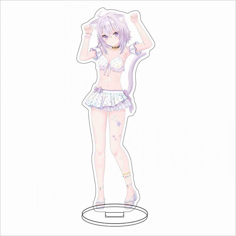 16CM Anime Hololive Shirakami  - Figma Stand Set ulasan dan harga