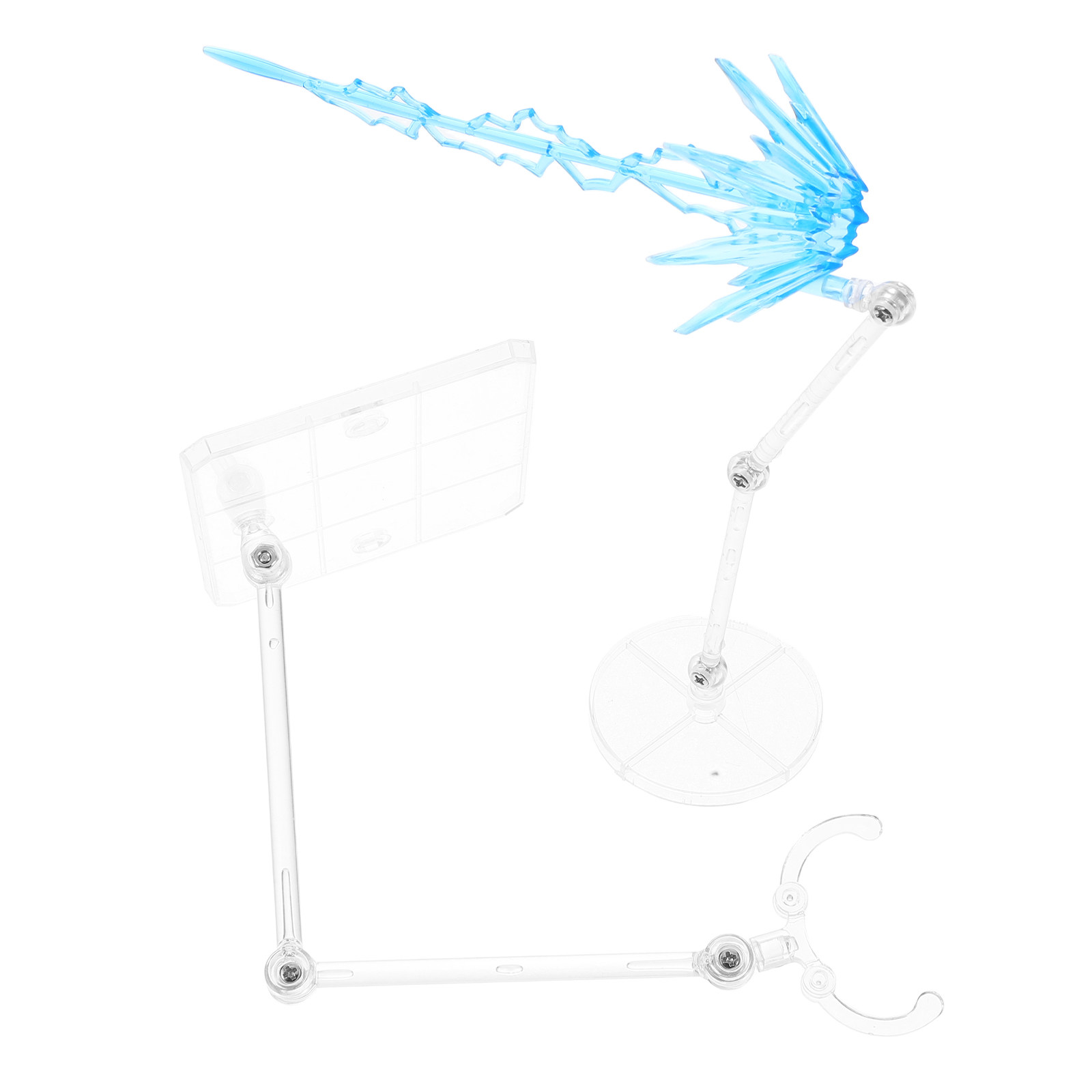 1Set Clear Adjustable Action F - Action Figure Stand ulasan dan harga