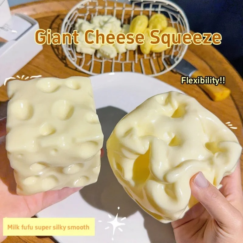 Taba Squishy Cheese Cube Stres - Fidget Cube Original ulasan dan harga