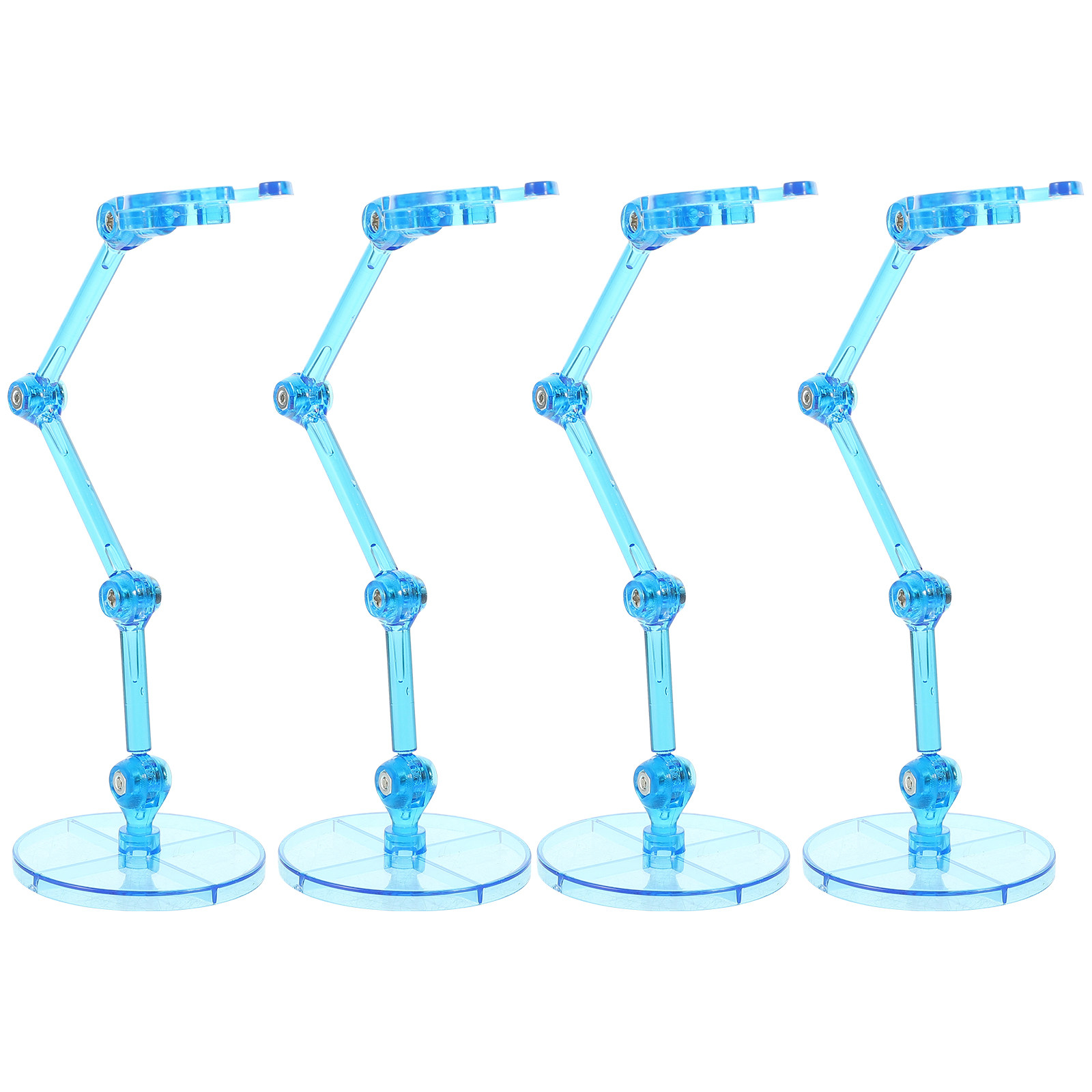4Pcs Premium Plastic Figure Di - Action Figure Stand ulasan dan harga