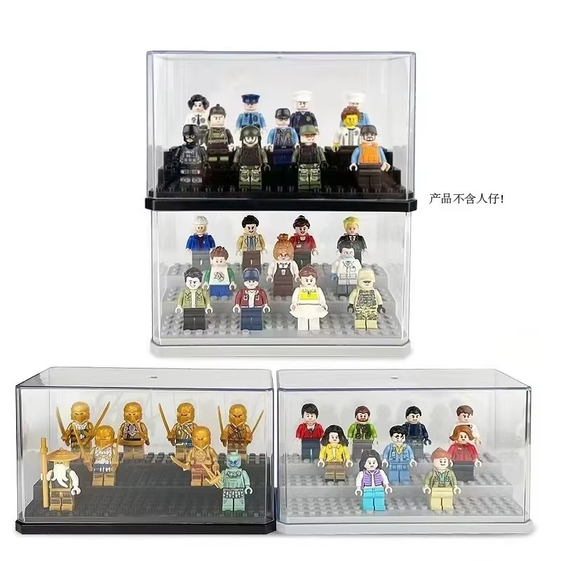 Acrylic mini doll display box, - Building Block Mini ulasan dan harga