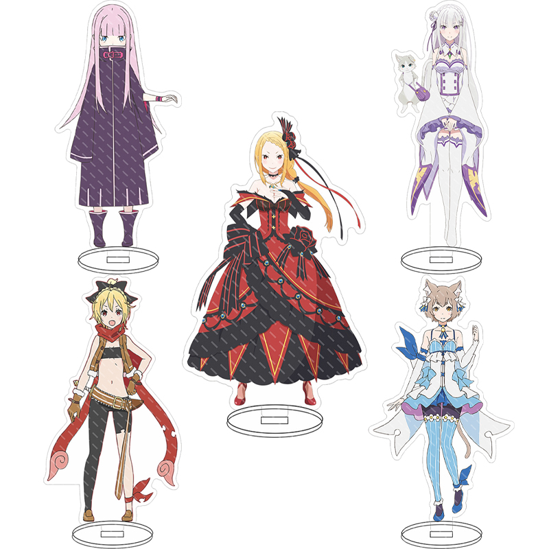 16CM Anime Re:Zero−Starting Li - Figma Stand Set ulasan dan harga